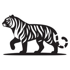 Tiger Silhouette Vector