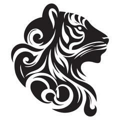 Tiger Silhouette Vector