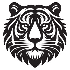 Tiger Silhouette Vector