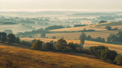 Fototapeta premium Scenic meadow and trail