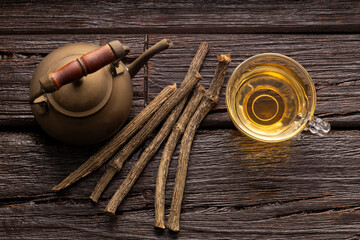 Organic valerian medicinal tea - Valeriana officinalis