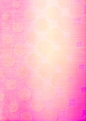 Pink vertical background for social media, story, banner, poster, template and various design works