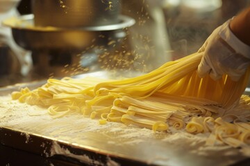 Handcrafted italian pasta  artisanal culinary creations from italy s finest pasta masters