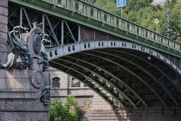 bridge over the river