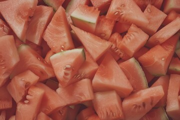 Guava fruit close-up. Pieces of guava. . Beautiful simple AI generated image in 4K, unique.
