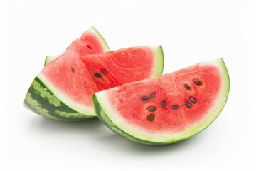   A close-up of a sliced melon on a pink surface surrounded by other melons and cut pieces. Beautiful simple AI generated image in 4K, unique.