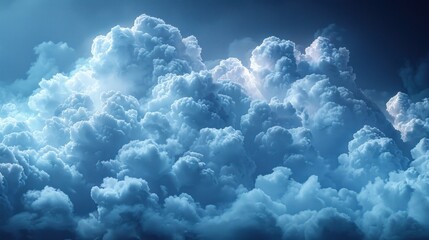 Magnificent Sky of Cumulus Clouds