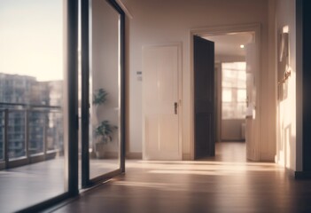 Fototapeta premium loan design nobody key rent own wooden dream property business white rental family space entry architecture purchase investment generative realestate apartment owner new real sale house building secur