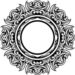 Hand Drawn Border Vintage