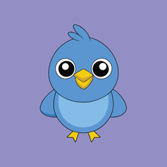 Cute Cat Vector Illustration - Cartoon Clipart and Line Art Design.