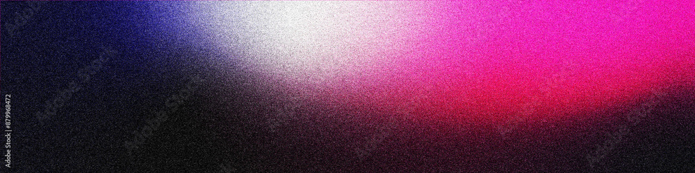 Poster grainy gradient abstract purple background with a textured pattern of light and dark rays in a vinta