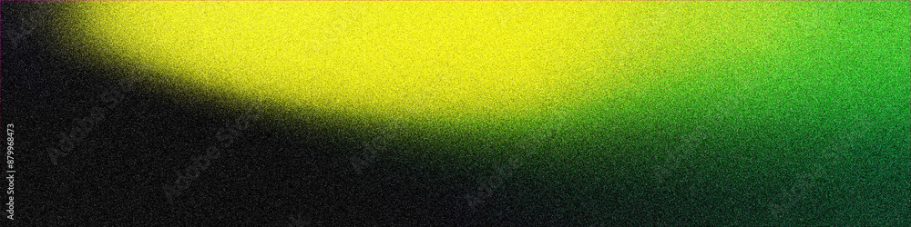 Aufkleber grainy gradient green lime abstract background with circles and grain textures