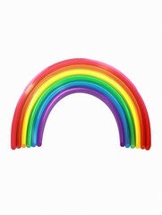 Fototapeta premium Rainbow made of balloons