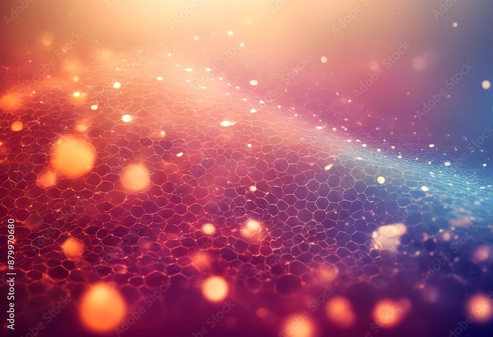 Poster gradient data design social concept network dot business abstract big connect point technology inter