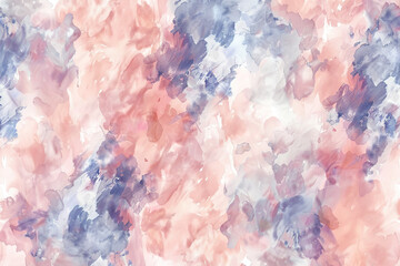 Fototapeta premium A watercolor painting of a flower with pink and blue colors, generative ai image..