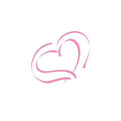 hand drawn love doodle