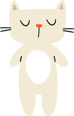 Cat Hand Drawn