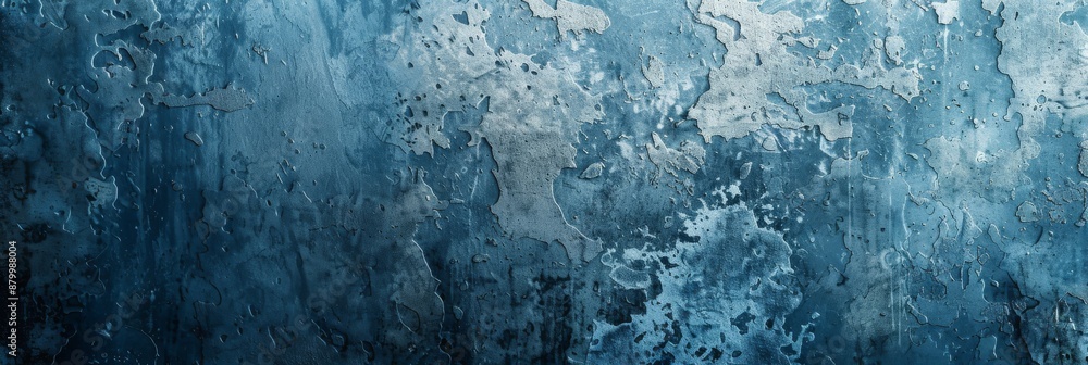 Poster abstract blue background with textured patterns, ideal for artistic projects and modern applications