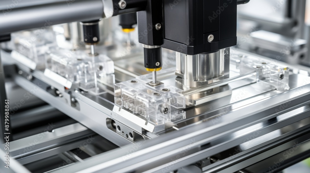 Poster advanced cnc precision in crafting medical imaging equipment component with cutting edge technology