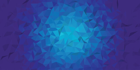 Triangle Mosaic Pattern Seamless Geometric Vector Background