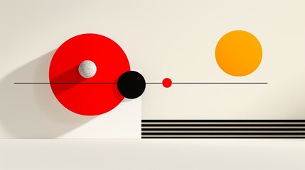 Obraz premium Abstract art with bold colors and dynamic forms expressing creativity and emotion through non-representational imagery ideal for artistic endeavors Illustration, Image, , Minimalism,