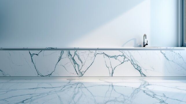 Marble textures with intricate veining and elegant patterns adding a sense of sophistication and timeless beauty to backgrounds Illustration, Image, , Minimalism,