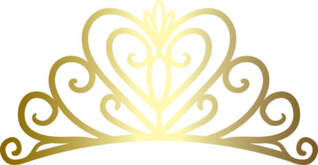 Golden tiara