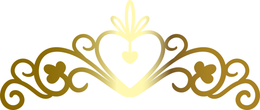 Golden tiara