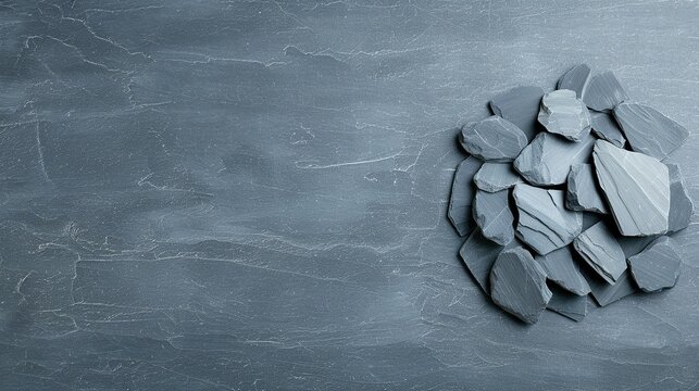 Chalkboard texture with a rough and matte finish evoking a sense of nostalgia and creativity ideal for educational designs Illustration, Image, , Minimalism,