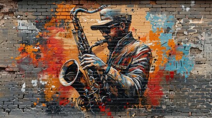 Jazz Musician Mural