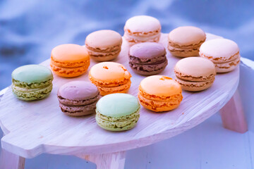 Macarons for a Beach Picnic