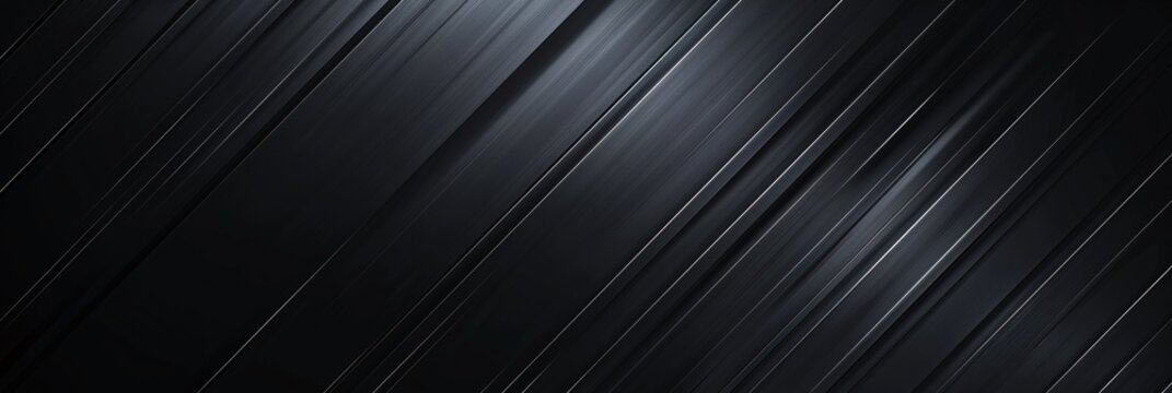 Abstract Diagonal Lines Black and Grey Minimalist Background