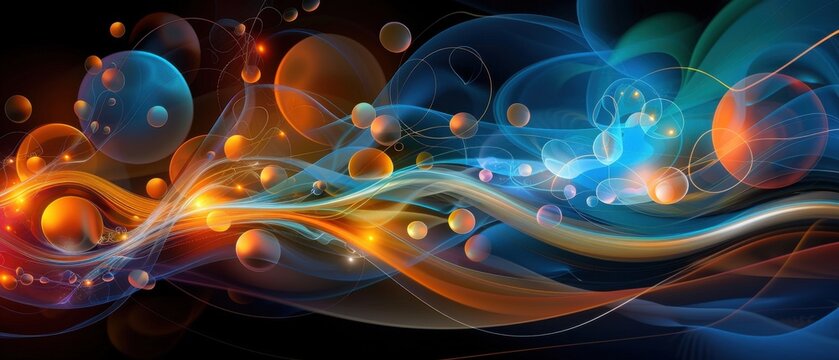 Abstract Colorful Energy Flow