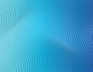 Obraz premium Halftone Wave Vector Gradient Background