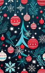 seamless christmas pattern