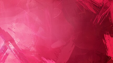 Obraz premium Abstract Pink and Crimson Brushstroke Background
