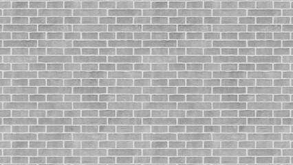 Brick wall white background