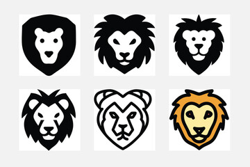 set of cartoon animals