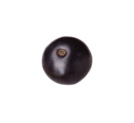 Fresh ripe acai berry isolated on white