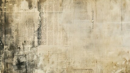Fototapeta premium Vintage Newspaper Texture