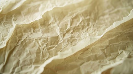 Naklejka premium Close up of beige rice paper texture