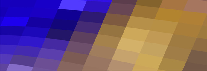 abstract blue orange background with flowing shape geometric