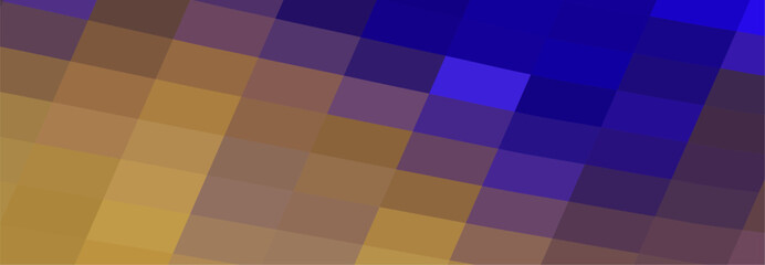 abstract blue orange background with flowing shape geometric