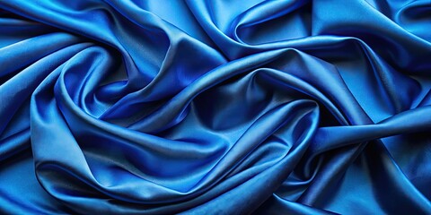 Fototapeta premium Luxurious blue fabric texture for background, luxury, blue, fabric, texture, elegant, classy, sophisticated, material