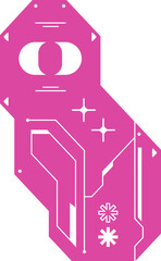 Brutalist Sticker Simple