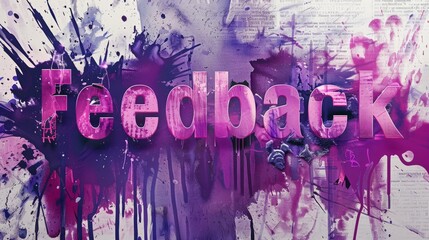 Violet Customer review concept art poster.