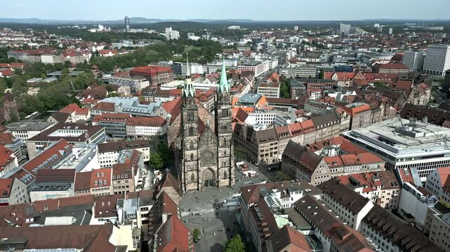 St. Lorenz Church and Surroundings - Nuremberg, Germany