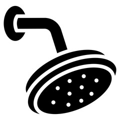Shower Icon Element For Design
