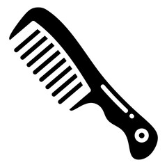 Comb Icon Element For Design