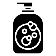 Hand Sanitizer Icon Element For Design